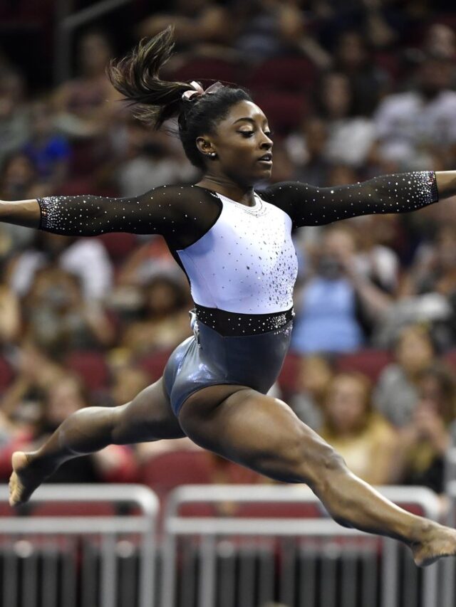 American gymnastics sensation Simone Biles Leaps into History as 1st American Woman to win Olympic Gold in Vault sport